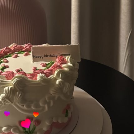 Cake with Card